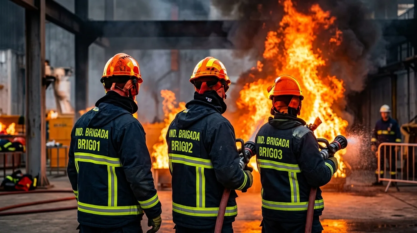 Quando a empresa precisa de brigada de incêndio?